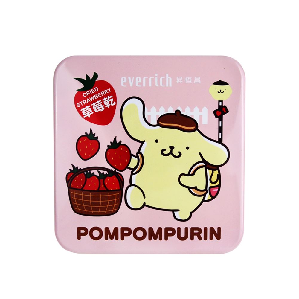 Sanrio Sanrio 三麗鷗 獨家限定 KITTY 好朋友布丁狗 草莓果乾