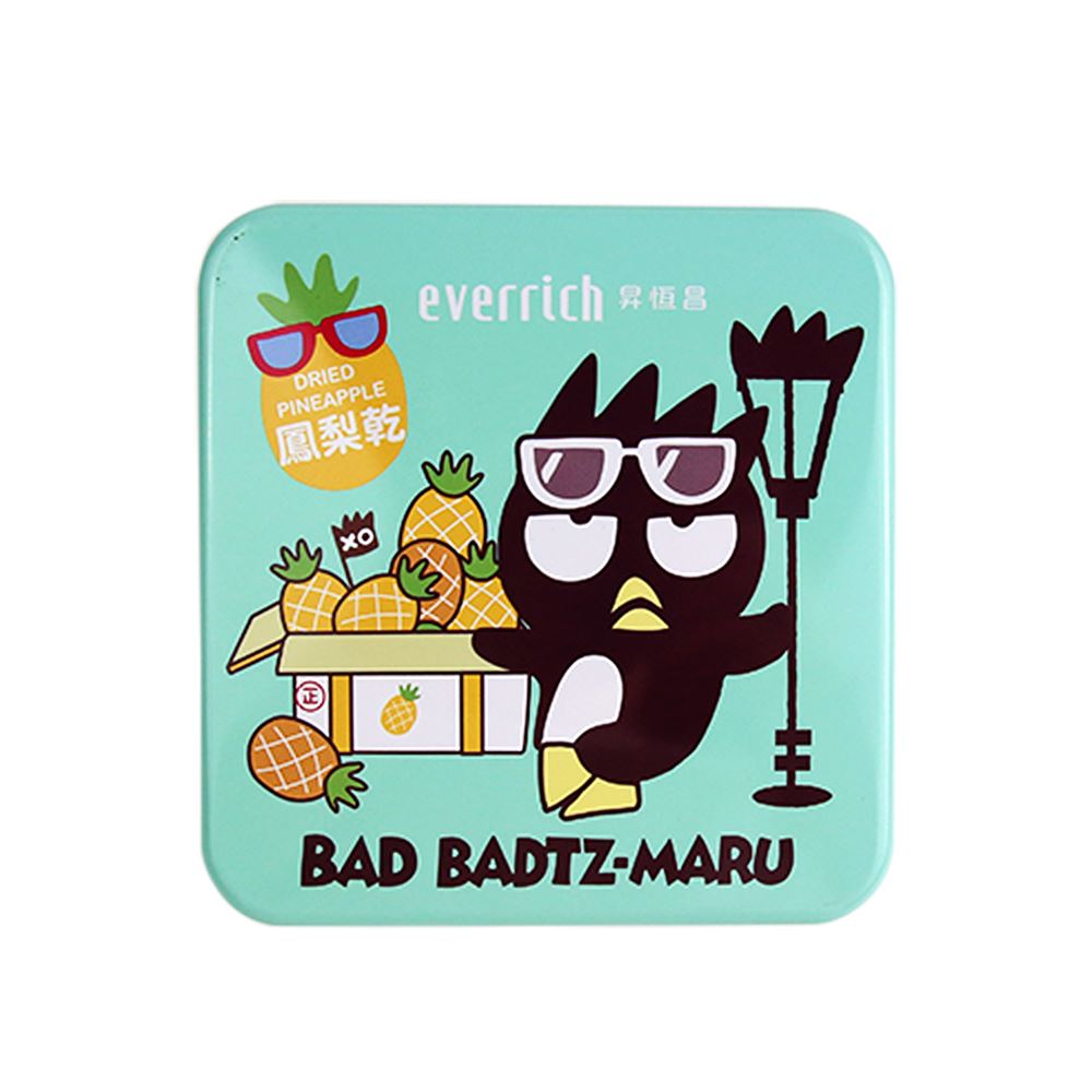 Sanrio Sanrio 三麗鷗 獨家限定 KITTY 好朋友酷企鵝 鳳梨果乾