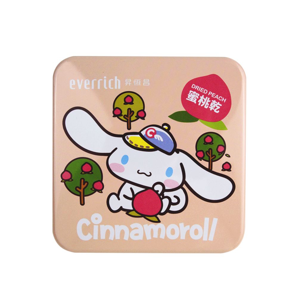 Sanrio Sanrio 三麗鷗 獨家限定 KITTY 好朋友大耳狗 蜜桃果乾