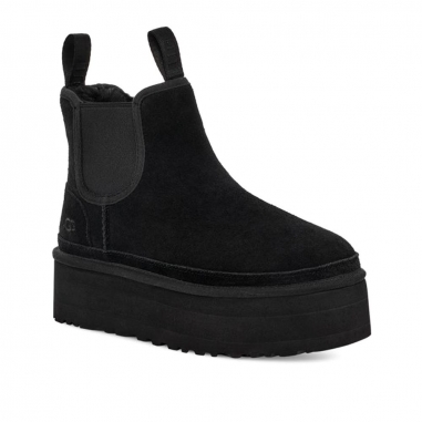 UGG|Women's Neumel Platform Chelsea 雪靴 黑色