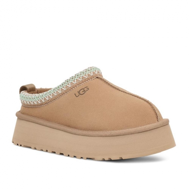 UGG｜Women's Tazz 厚底穆勒鞋休閒女鞋 沙色UGG｜Women's Tazz 厚底穆勒鞋休閒女鞋 沙色