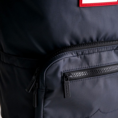 NYLON PIONEER MEDIUM TOPCLIP BACKPACK上開扣Pioneer中型尼龍後背包-灰藍