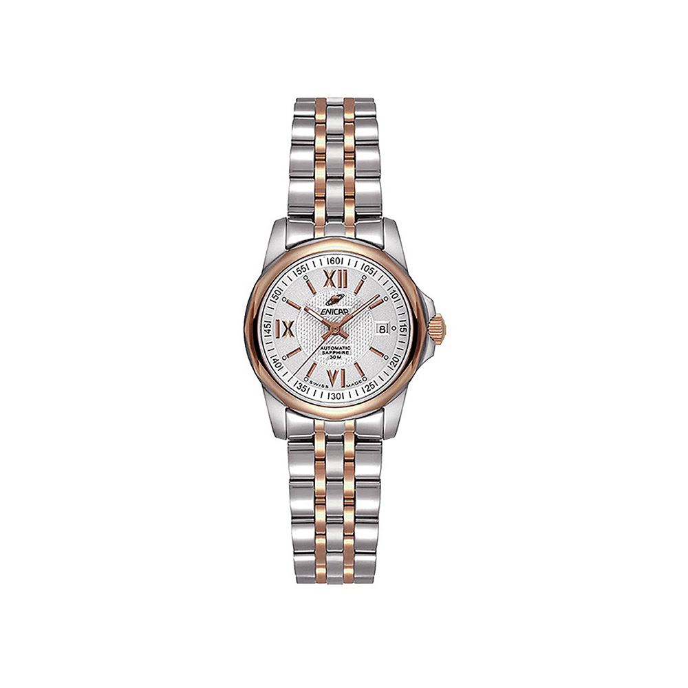 Enicar Automatic Blue Label系列自動上鍊女錶-26MM