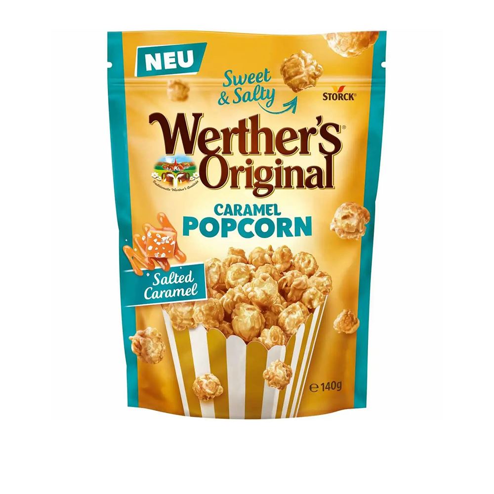 Storck Werther's 焦糖海鹽風味餅乾碎爆米花