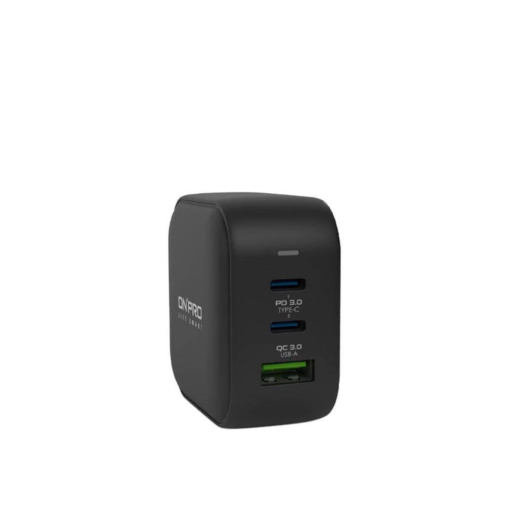 ONPRO ONPRO 鴻普｜UC-GAN65W Pro2 GaN 氮化鎵 3孔PD快充充電器 石磨黑