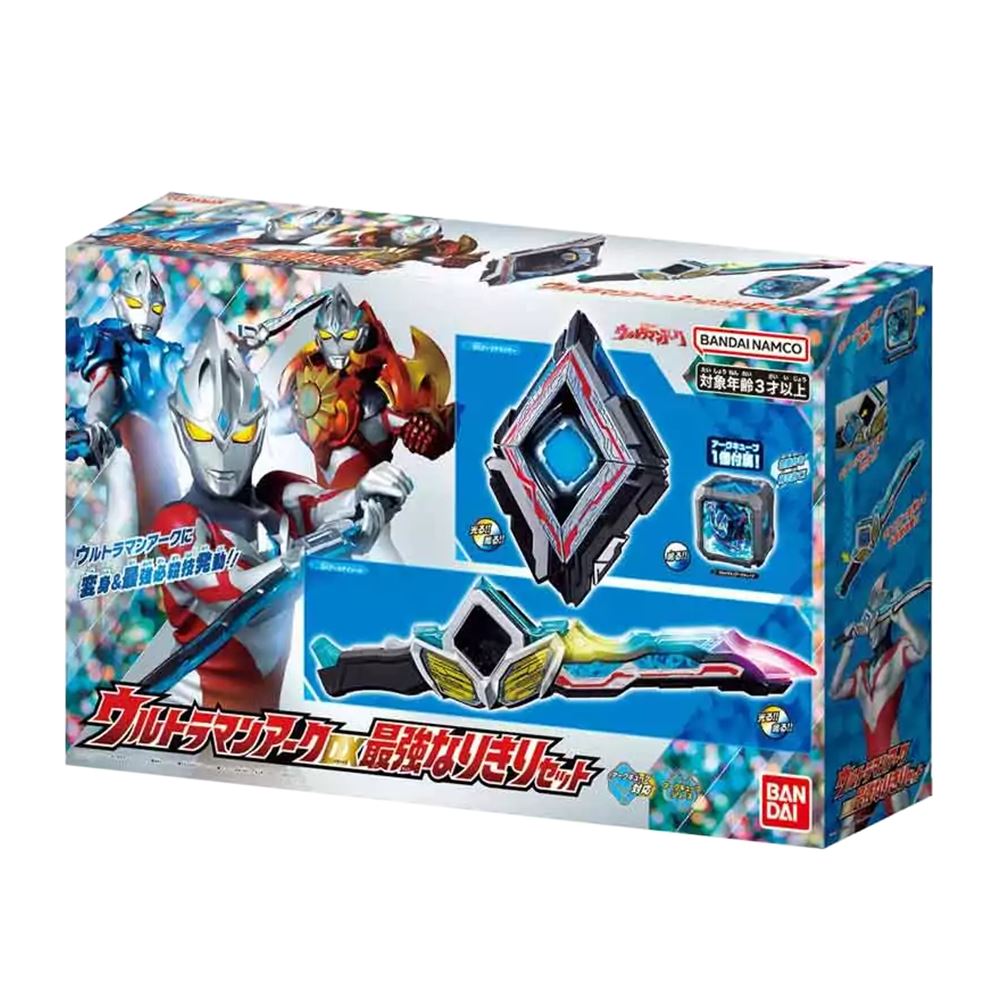 BANDAI BANDAI 超人力霸王 雅克 DX最變強身套組【附金色力霸王新世代魔方、布雷薩卡片】