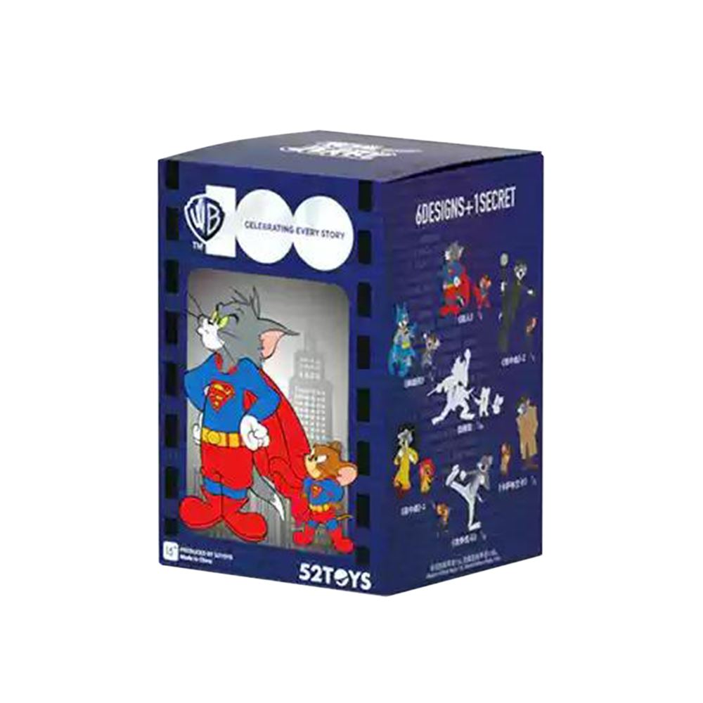52TOYS 52TOYS TOM and JERRY 湯姆貓與傑利鼠華納100周年紀念系列盲盒手辦盒玩(單入隨機出貨)