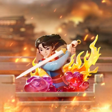 52TOYS 迪士尼公主系列藝術映畫二代盲盒手辦盒玩(單入隨機出貨)
