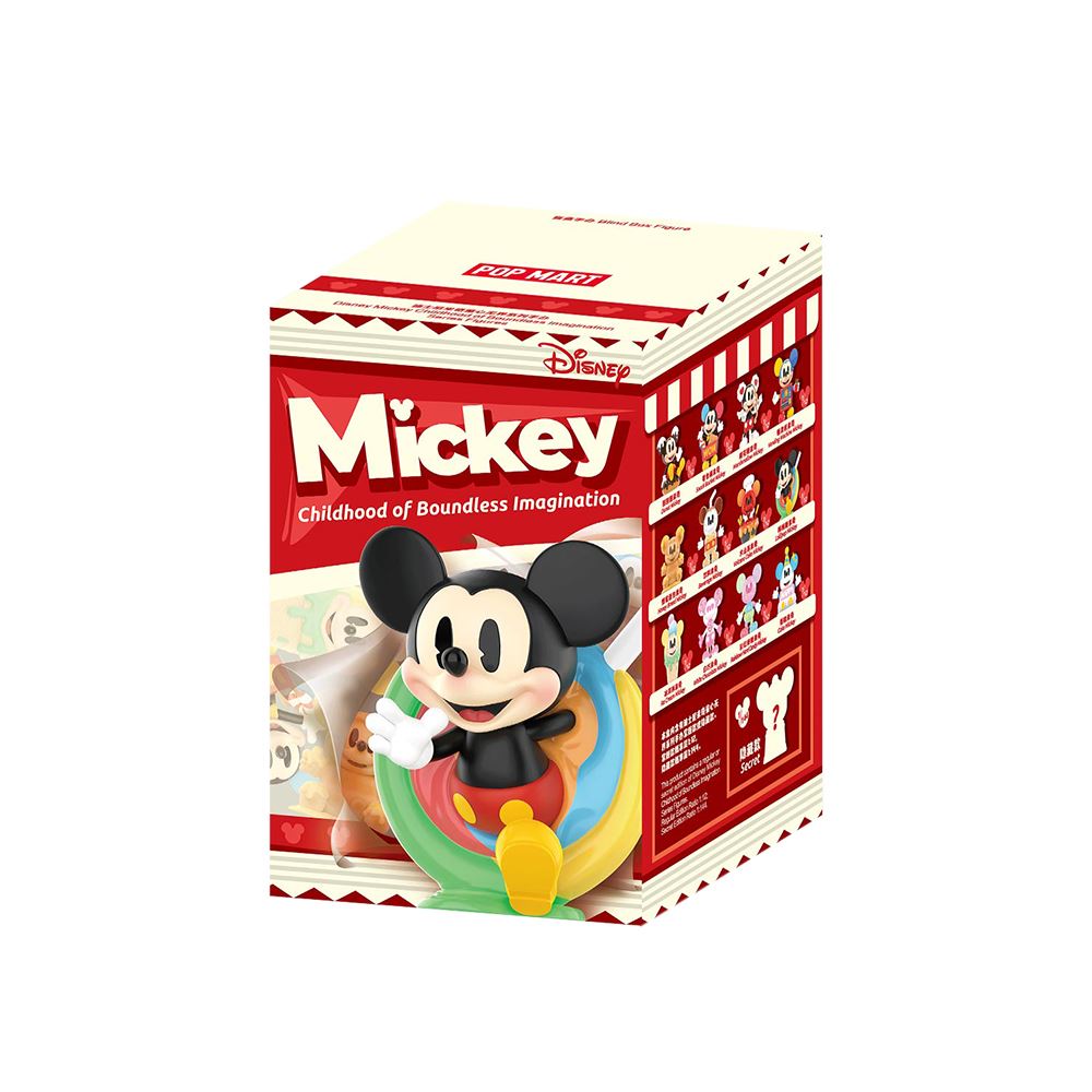 POP MART POP MART 泡泡瑪特｜迪士尼米奇童心無界系列手辦盲盒公仔盒玩(單入隨機出貨)