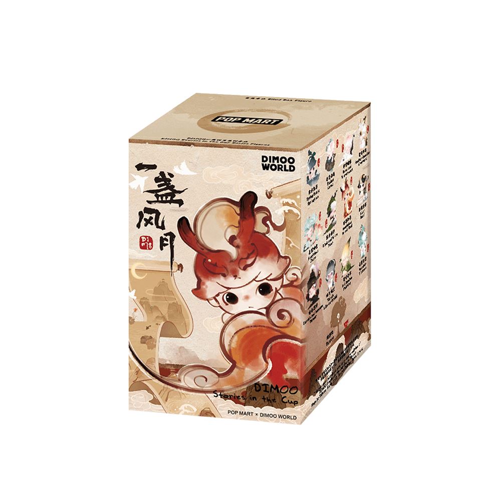 POP MART POP MART 泡泡瑪特｜DIMOO一盞風月系列手辦盲盒公仔盒玩(單入隨機出貨)