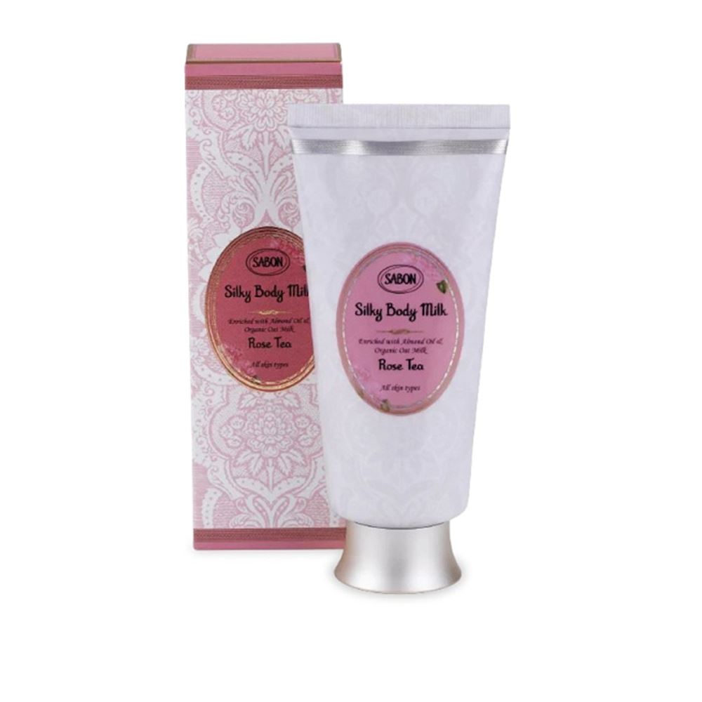 SABON 玫瑰茶語 絲綢身體乳液 200ml