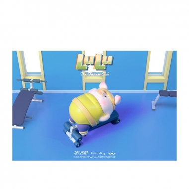 TOYZEROPLUS 罐頭豬LuLu運動系列盲盒手辦公仔盒玩 (單入隨機出貨)TOYZEROPLUS 罐頭豬LuLu運動系列盲盒手辦公仔盒玩 (單入隨機出貨)