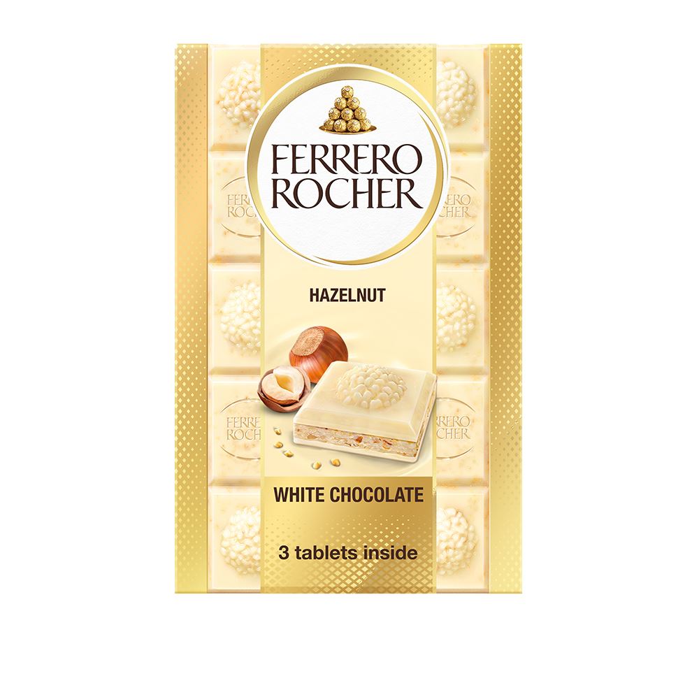 Ferrero Ferrero 費列羅 榛果白巧克力片3入