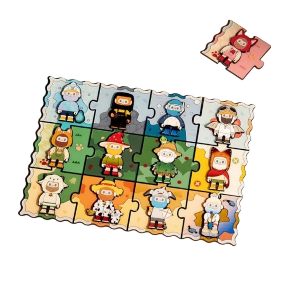 尋找獨角獸 尋找獨角獸 Farm BOB 奇遇冒險系列徽章盲盒手辦公仔盒玩 (單入隨機出貨)