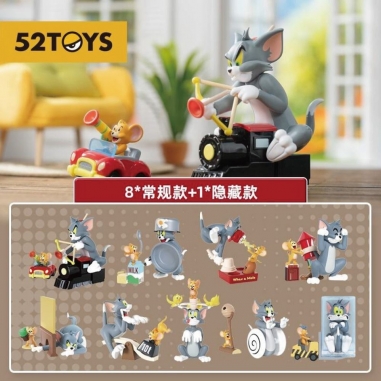 52TOYS 湯姆貓與傑利鼠 Tom&Jerry 貓鼠大作戰盲盒手辦公仔盒玩 (單入隨機出貨)52TOYS 湯姆貓與傑利鼠 Tom&Jerry 貓鼠大作戰盲盒手辦公仔盒玩 (單入隨機出貨)