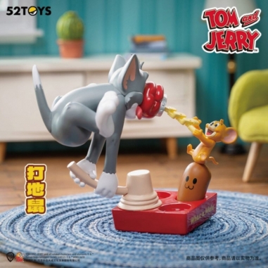 52TOYS 湯姆貓與傑利鼠 Tom&Jerry 貓鼠大作戰盲盒手辦公仔盒玩 (單入隨機出貨)52TOYS 湯姆貓與傑利鼠 Tom&Jerry 貓鼠大作戰盲盒手辦公仔盒玩 (單入隨機出貨)