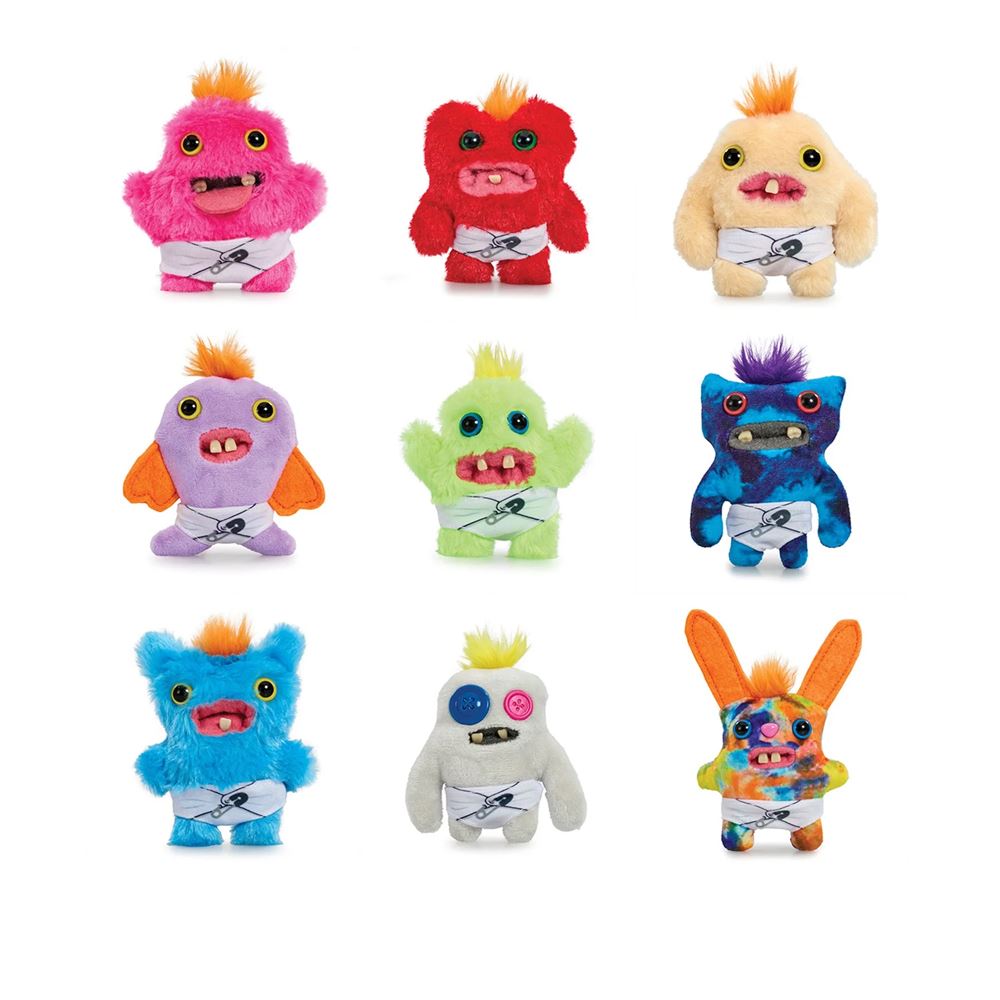 Fuggler 英國 FUGGLER 放克牙寶 萌牙怪獸第三代毛絨公仔 3.5吋 (單入隨機出貨)