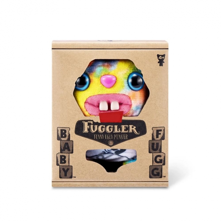 英國 FUGGLER 放克牙寶 萌牙怪獸第三代毛絨公仔 3.5吋 (單入隨機出貨)