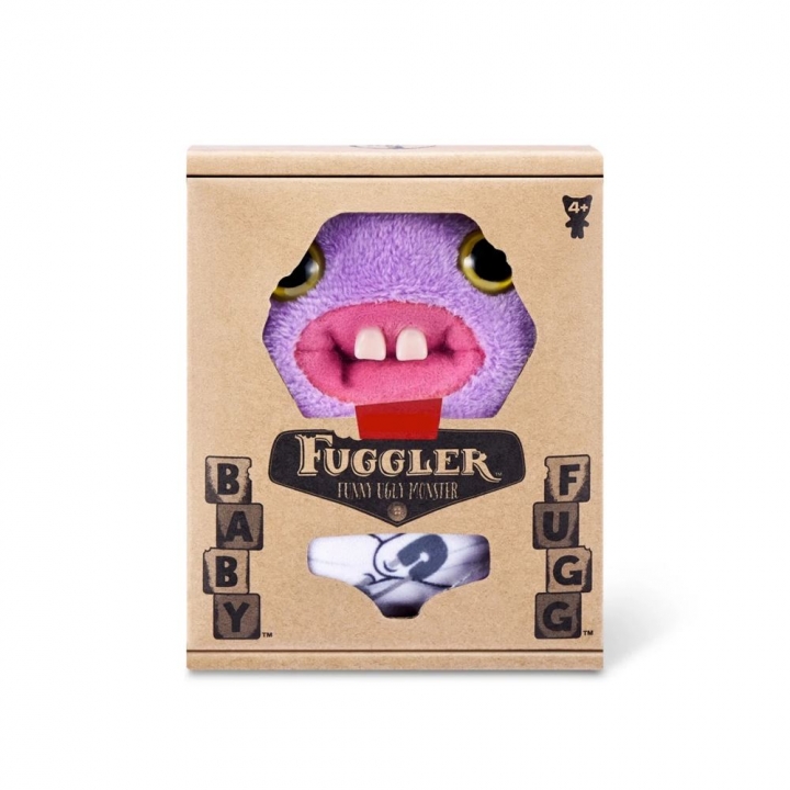 英國 FUGGLER 放克牙寶 萌牙怪獸第三代毛絨公仔 3.5吋 (單入隨機出貨)