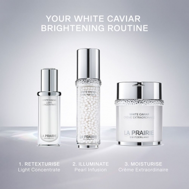 WHITE CAVIAR LIGHT CONCENTRATE鑽白魚子時空亮顏精萃