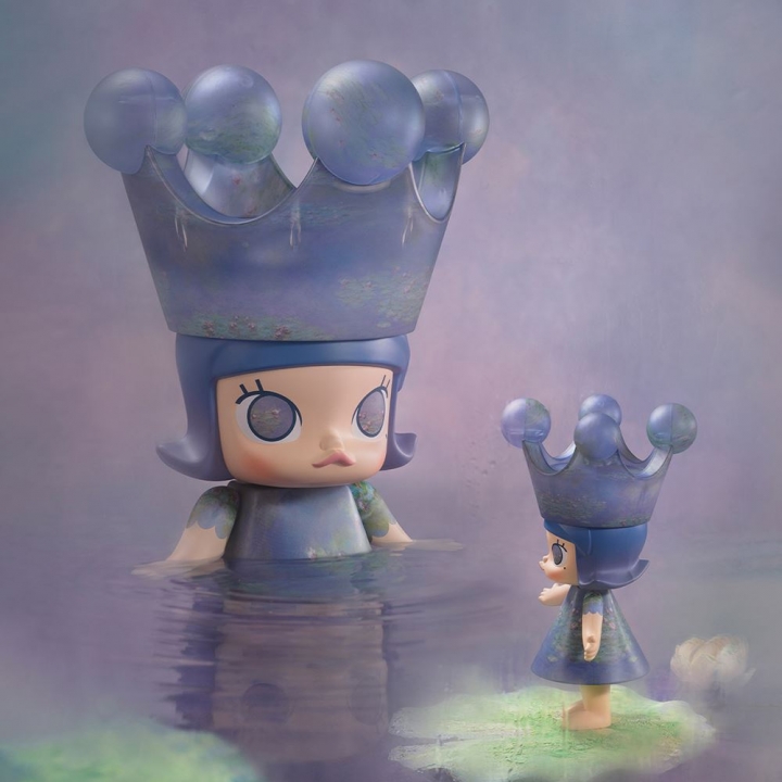POP MART - POP MART 泡泡瑪特|MEGA ROYAL MOLLY 400% 莫奈睡蓮_79493-244026_大圖