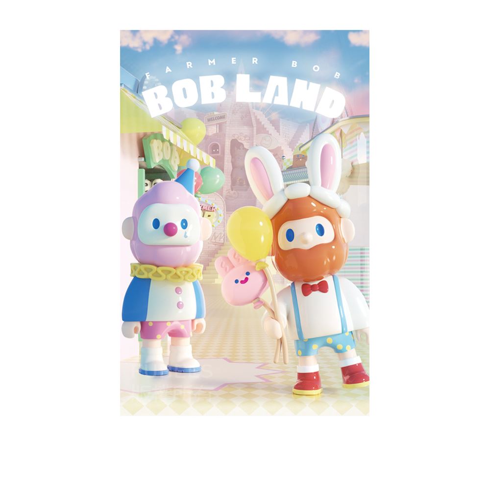 尋找獨角獸 尋找獨角獸 Farm BOB 樂園系列盲盒手辦公仔盒玩 (單入隨機出貨)