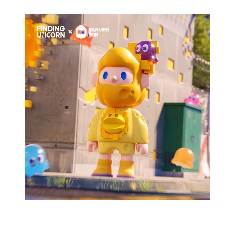 尋找獨角獸 尋找獨角獸 Farm BOB 次世代·圖元全宇宙系列盲盒手辦公仔盒玩 (單入隨機出貨)