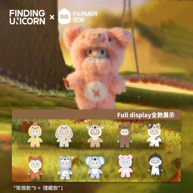 尋找獨角獸 Farmer BOB 怪奇守護者系列搪膠毛絨吊卡盲盒手辦公仔盒玩 (單入隨機出貨)尋找獨角獸 Farmer BOB 怪奇守護者系列搪膠毛絨吊卡盲盒手辦公仔盒玩 (單入隨機出貨)