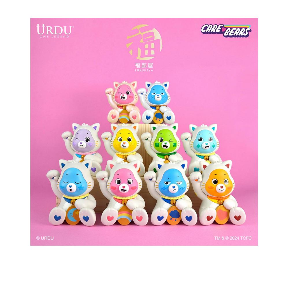 Beast Kingdom URDUx彩虹熊 UNLOCK THE MAGIC 福部屋系列1 盲盒手辦公仔盒玩 (單入隨機出貨)