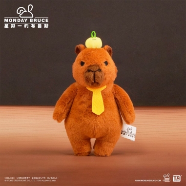 Monday BRUCE MBR-M08 星期一的布魯斯絨毛史達博中型吊飾Monday BRUCE MBR-M08 星期一的布魯斯絨毛史達博中型吊飾