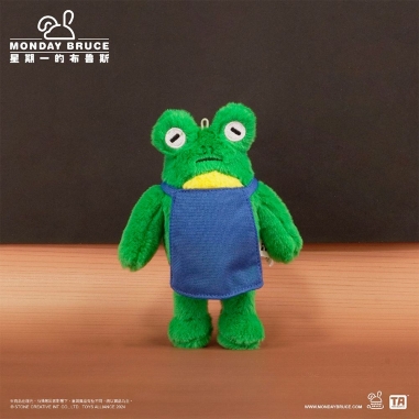 Monday BRUCE MBR-M10 星期一的布魯斯絨毛呱克中型吊飾Monday BRUCE MBR-M10 星期一的布魯斯絨毛呱克中型吊飾