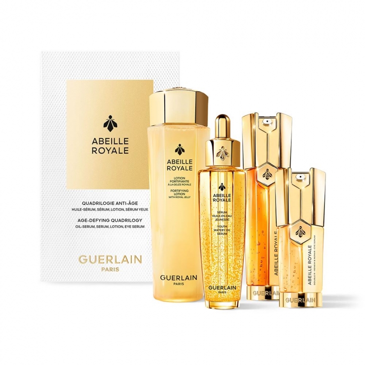 ABEILLE ROYALE AGE DEFYING QUADRILOGY皇家蜂王乳抗衰老護膚四部曲特惠組