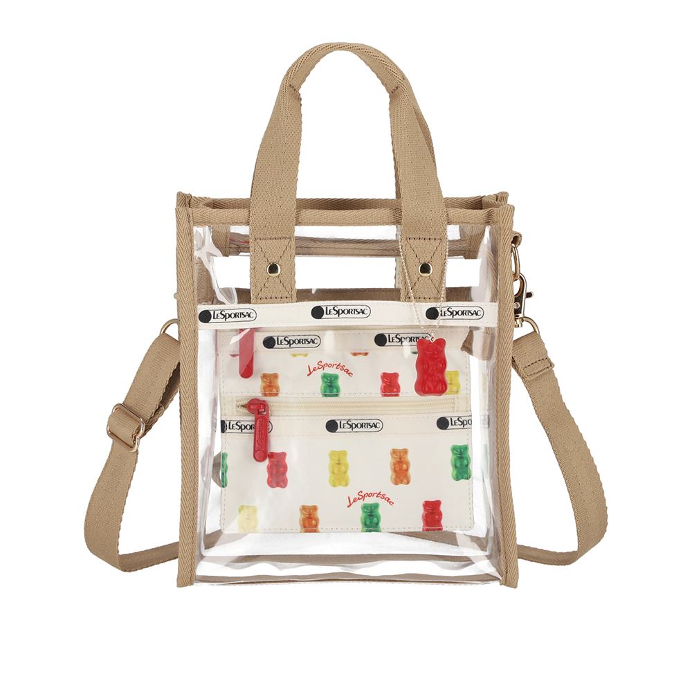 LeSportsac HARIBO GOLD BEAR迷你透明托特包