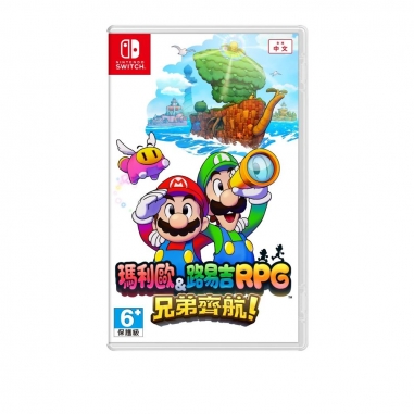Nintendo任天堂 Nintendo Switch 任天堂 |瑪利歐&路易吉 RPG 兄弟齊航 中文版
