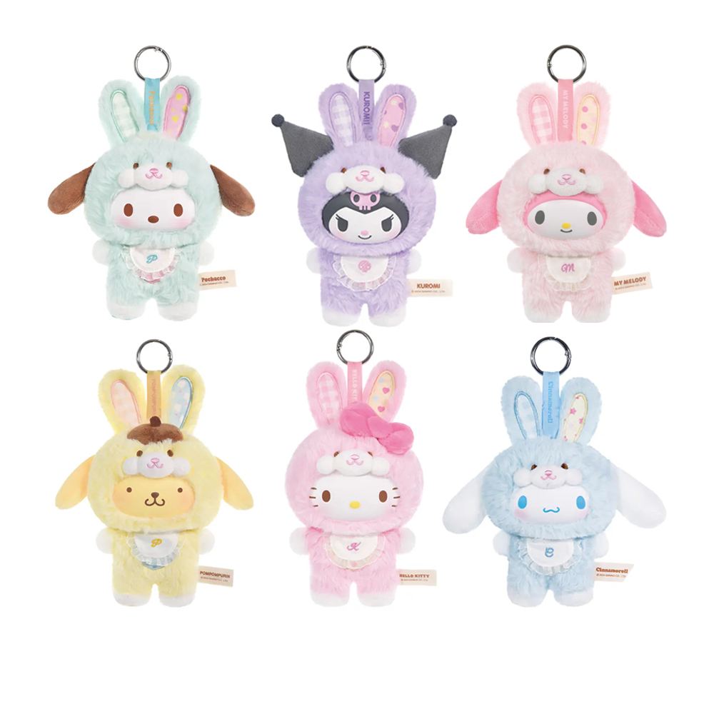 TOPTOY TOPTOY 三麗鷗家族精靈兔系列搪膠毛絨公仔盒玩掛飾 (單入隨機出貨)