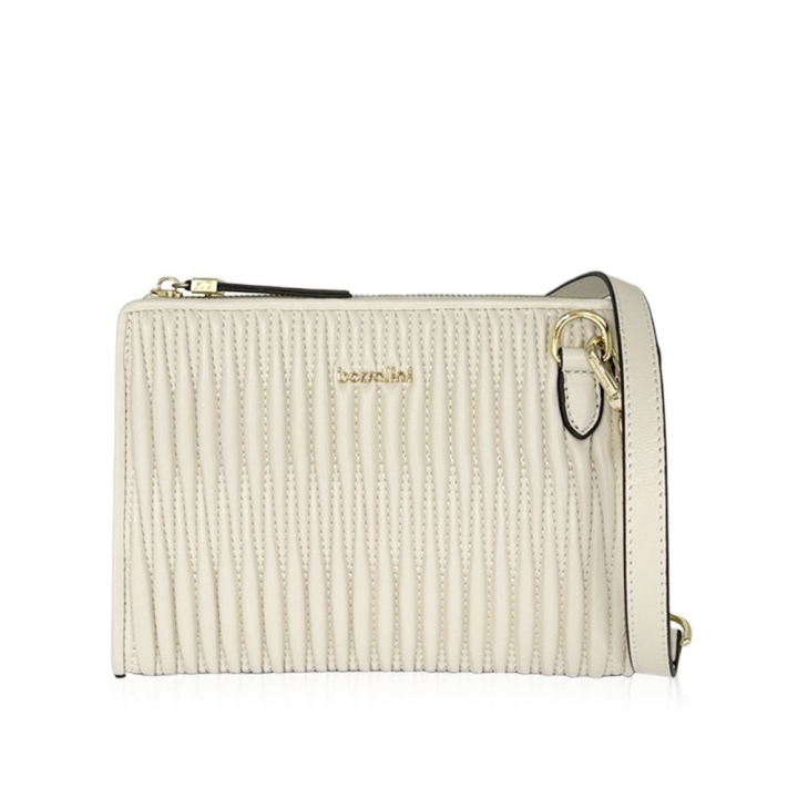 BORSALINI 俐落交織HOBO+帶 橘BORSALINI 俐落交織HOBO+帶 橘