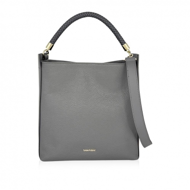 borsalini寶莎禮妮 BORSALINI 俐落交織HOBO+帶 橘