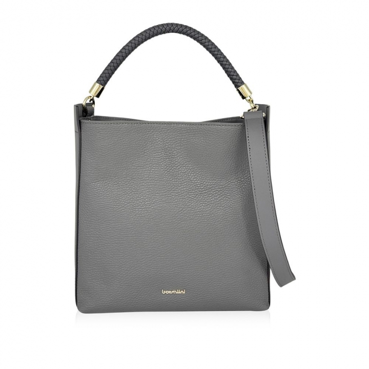 CROSSBODYBORSALINI 俐落交織HOBO