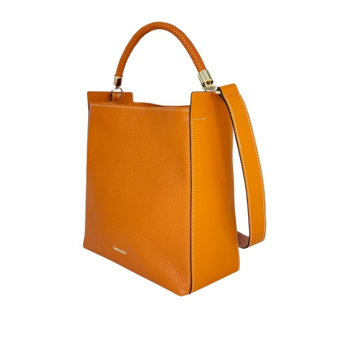 CROSSBODYBORSALINI 俐落交織HOBO