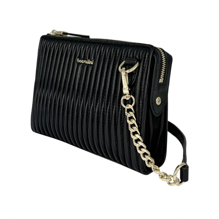 BORSALINI 俐落交織HOBO+帶 橘BORSALINI 俐落交織HOBO+帶 橘