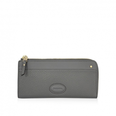 borsalini寶莎禮妮 BORSALINI 俐落交織拉鍊長夾