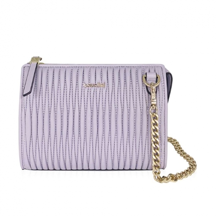 BORSALINI 俐落交織HOBO+帶 橘BORSALINI 俐落交織HOBO+帶 橘