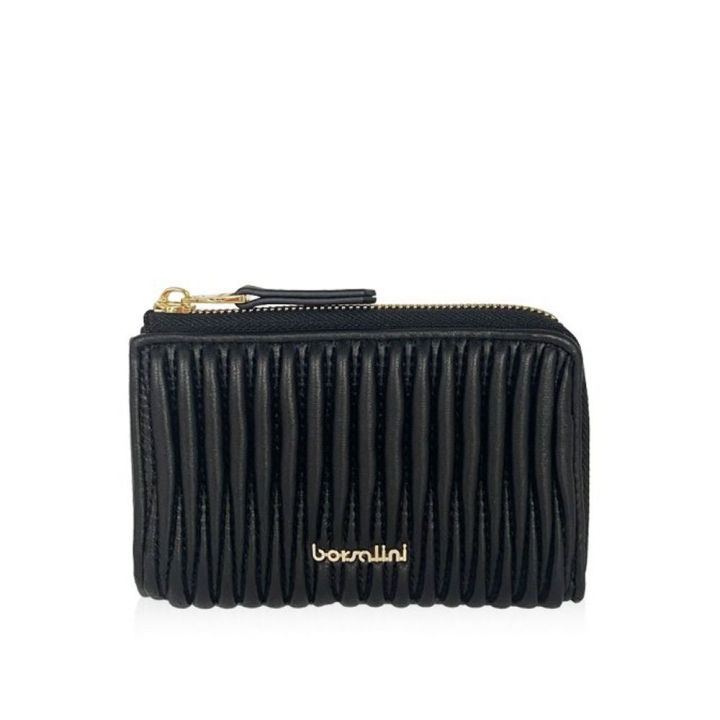 BORSALINI 俐落交織證件夾+帶 橘BORSALINI 俐落交織證件夾+帶 橘