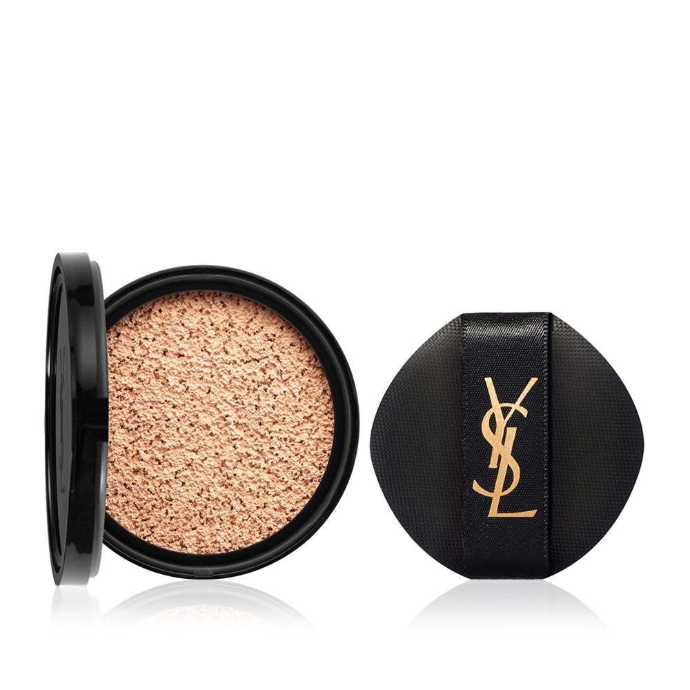 YVES SAINT LAURENT 聖羅蘭YSL恆久完美霧光氣墊粉餅 替換裝套裝