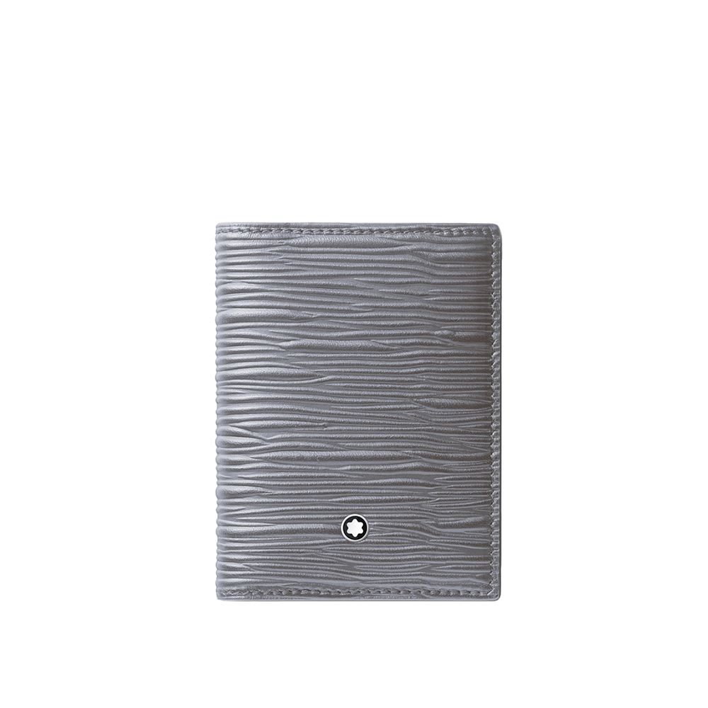 Montblanc 萬寶龍大班4810系列卡夾，4卡式-灰