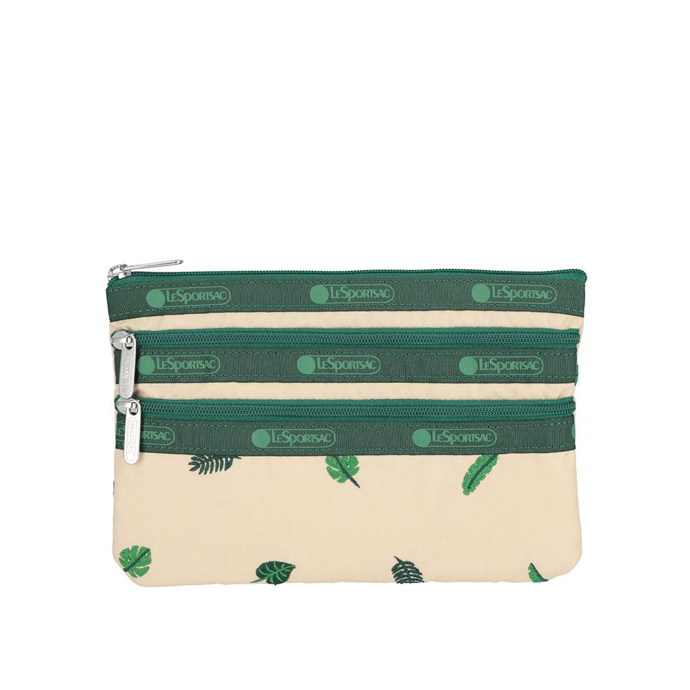 LeSportsac 三層拉鍊化妝包