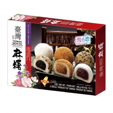 Taiwan mochi-Peanut,Sesame,RedBean雪之戀|臺灣綜合麻糬