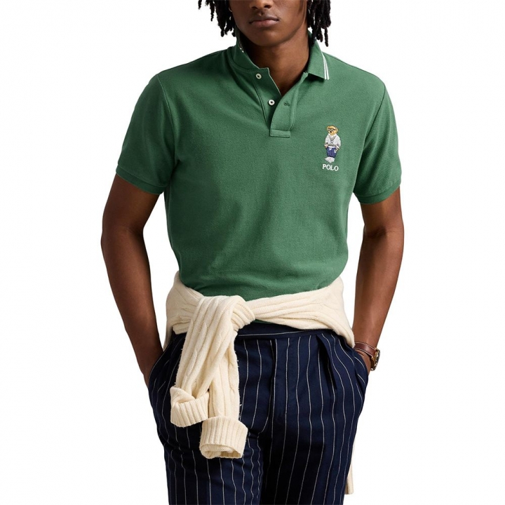SSKCCMSLM18-SHORT SLEEVE-POLO SHIRT男性POLO衫/上衣