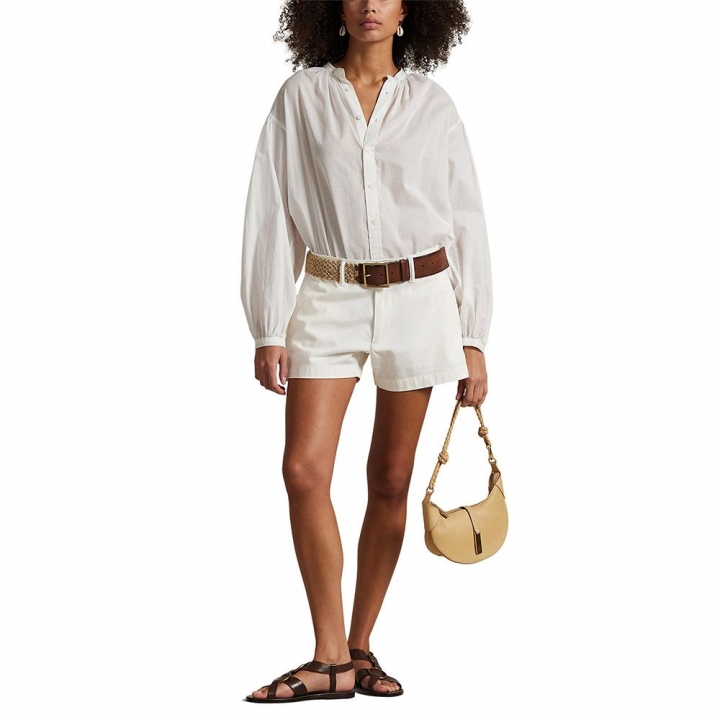 WOVEN-SHORTS女性褲子