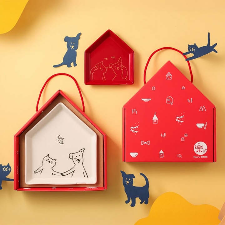 Mao's - Mao's 樂陶陶 x 李瑾倫|愛貓愛狗房中房餐盤聯名禮盒_80957-250920_大圖